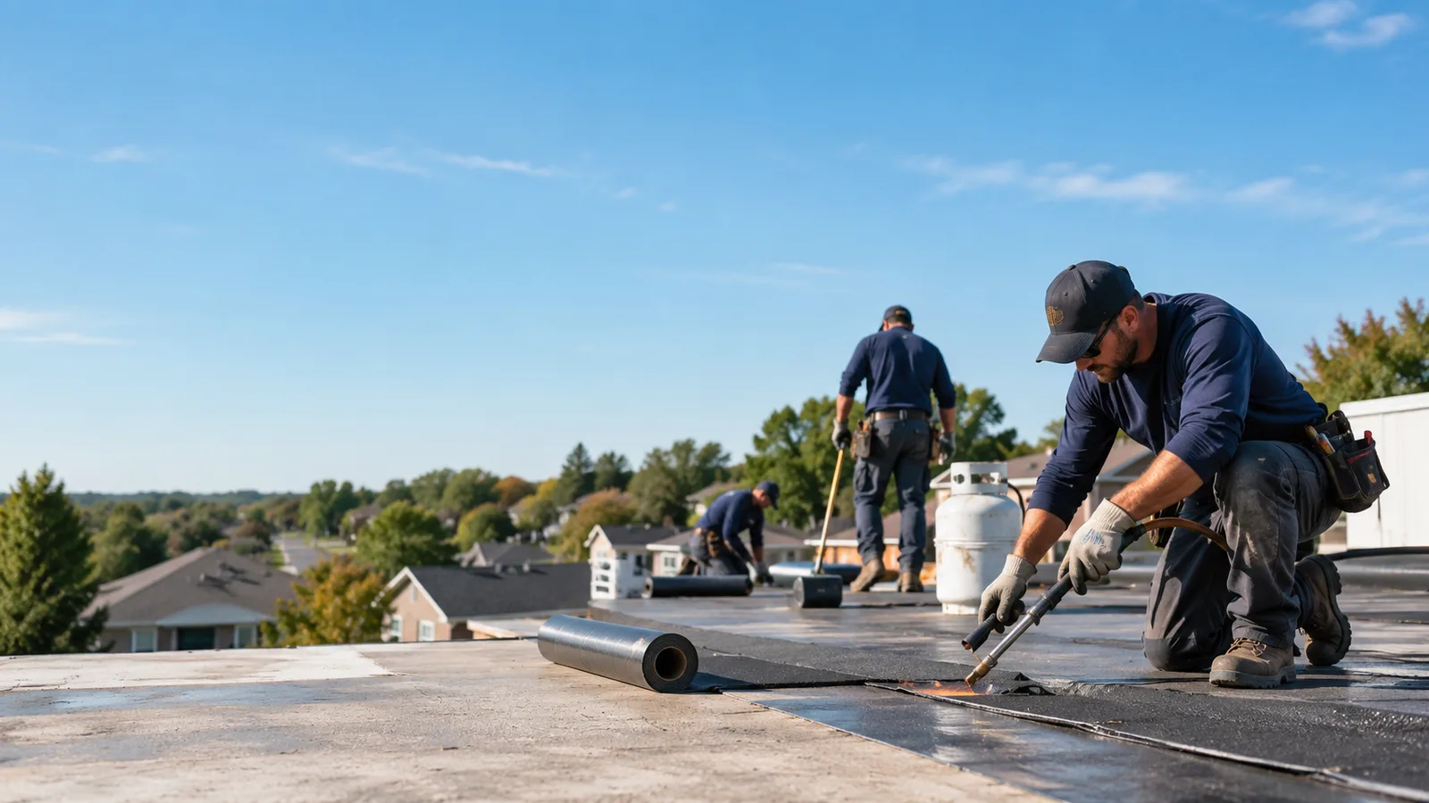 Flat Roof Leak Repair providers in Bradley, IL